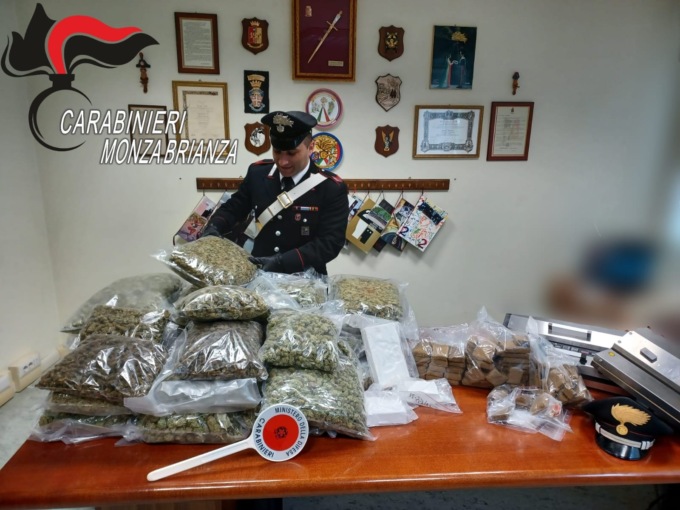 Fabbrica della droga alle porte di Milano: arrestati due “impresari”