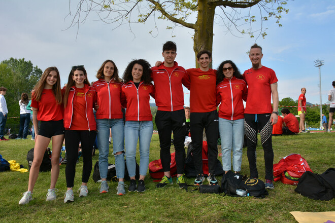L’Us San Vittore Olona al meeting bronze Lombardia
