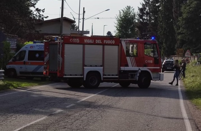 Incidente fra tre auto, quattro feriti