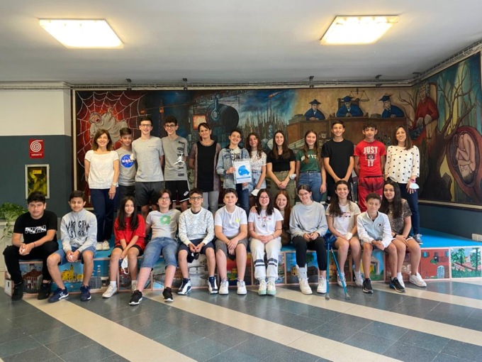 Gli studenti del Bramante di Gaggiano premiati per Ecogame