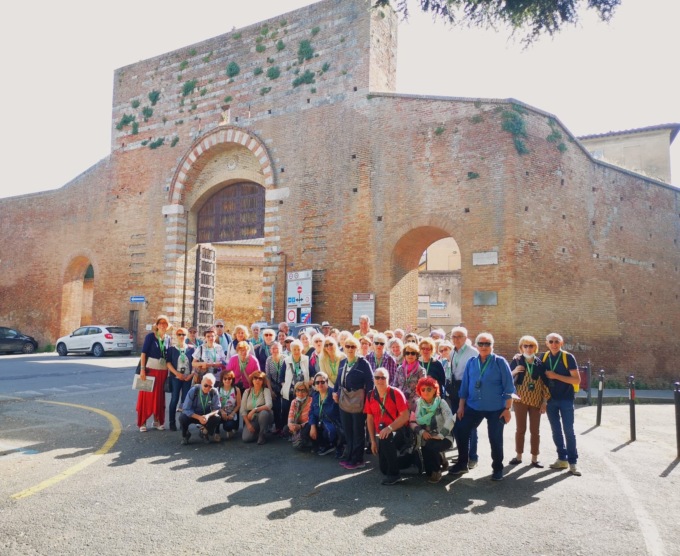 L’Anpi di Bollate in tour per la Toscana