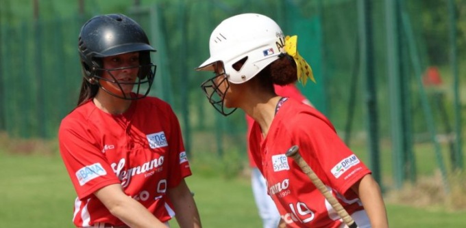 Softball Legnano: un’altra doppietta per le ragazze della Sacco