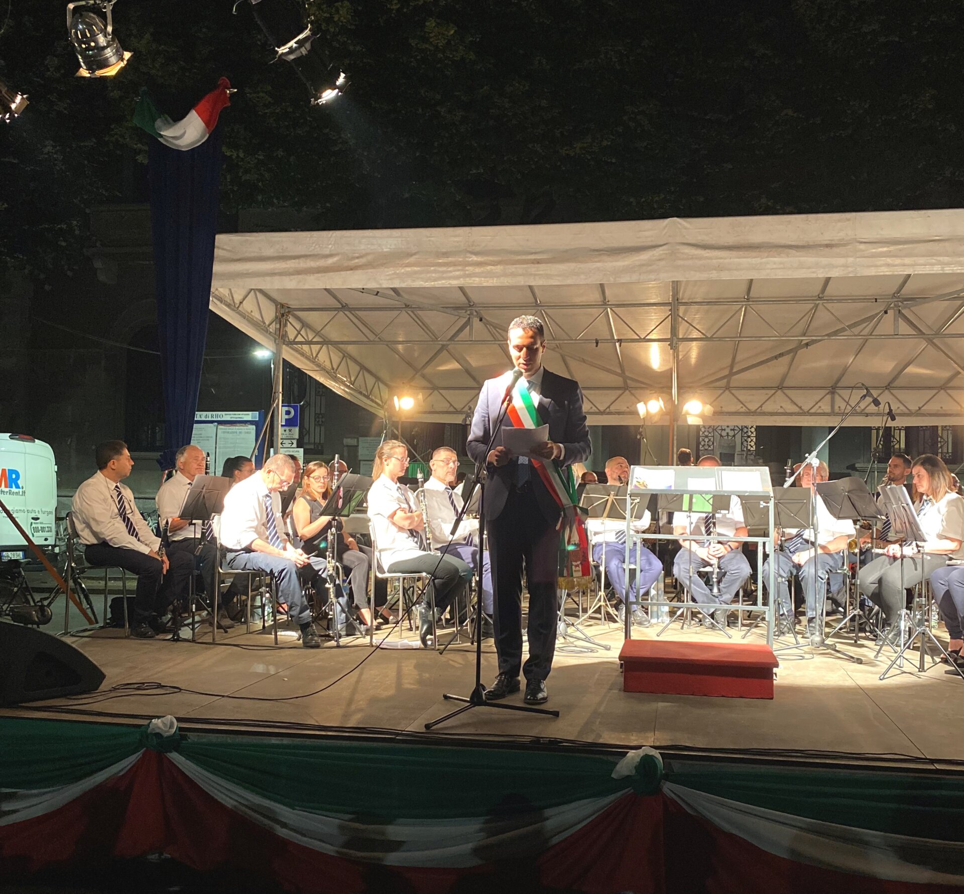 Rho Festa della Repubblica 2 giugno il sindaco Orlandi in fascia tricolore e premiati con onorificenze civiche Sindaco_Orlandi
