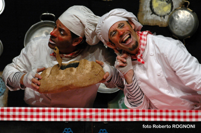 L’omino del pane: due cuochi-clown a PuntoCerchiate