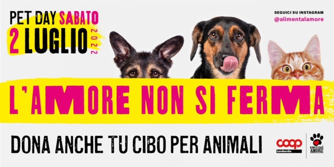 Torna il Pet Day di Alimenta l’amore