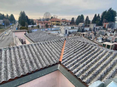 La Regione finanzia la rimozione dell’amianto dal cimitero