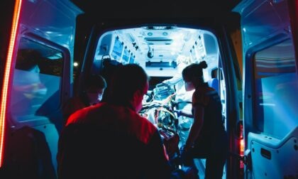 Lite domestica finisce con l'intervento dell'ambulanza