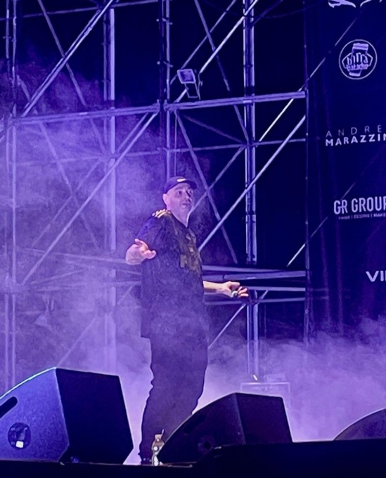 Fabri Fibra chiude il Rugby sound festival