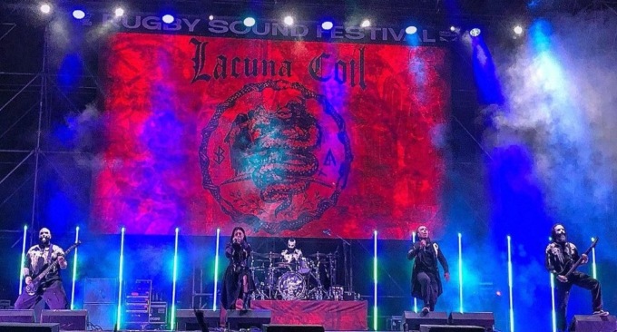 I Lacuna Coil inaugurano il Rugby Sound Festival