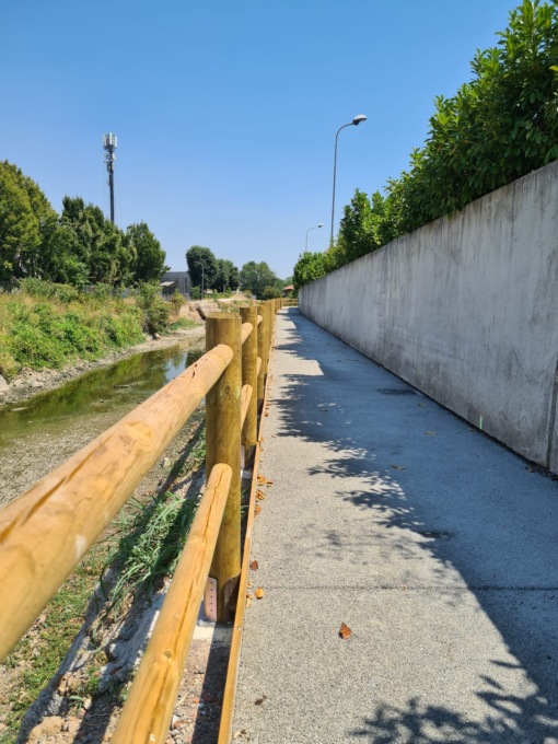 Riaperta la ciclopedonale lungo il fiume Olona