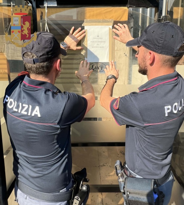 Il Questore chiude il Lucy Bar per 15 giorni