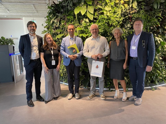 Il sindaco visita AstraZeneca a Mind: “Una grande opportunità per Rho”