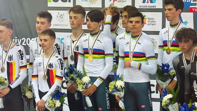 Matteo Fiorin e la GB Junior sul tetto del mondo