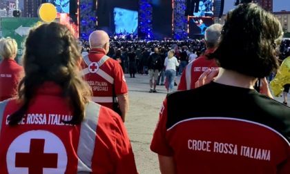 Più di 20 grandi eventi gestiti dalla Croce Rossa Italiana