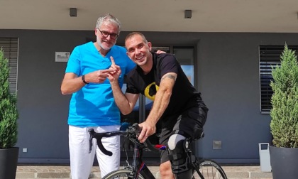 "Con la protesi posso finalmente tornare a pedalare"