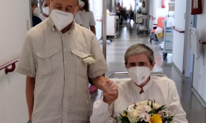 Matrimonio in ospedale dopo 28 anni assieme per Antonia e Nuccio