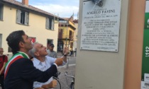 Una targa in memoria del sindaco Favini