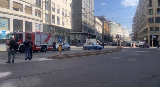 Allarme bomba nella sede del consolato del Libano a Milano