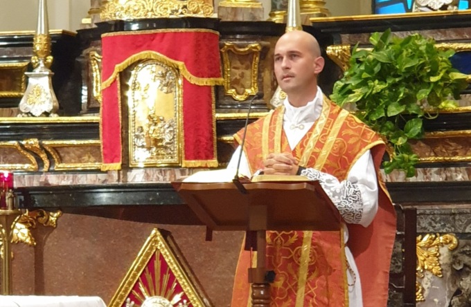 Marcallo il saluto di don Riccardo Dell'Acqua