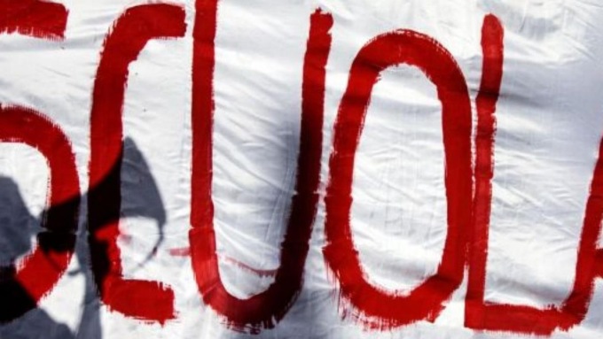 Sciopero al liceo Fontana di Arese
