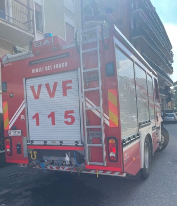 vigili del fuoco volontari Inveruno caduta anziana in casa a Magenta