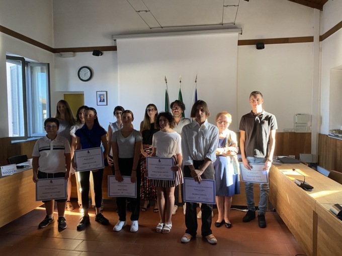 L’Amministrazione premia i giovani scrittori