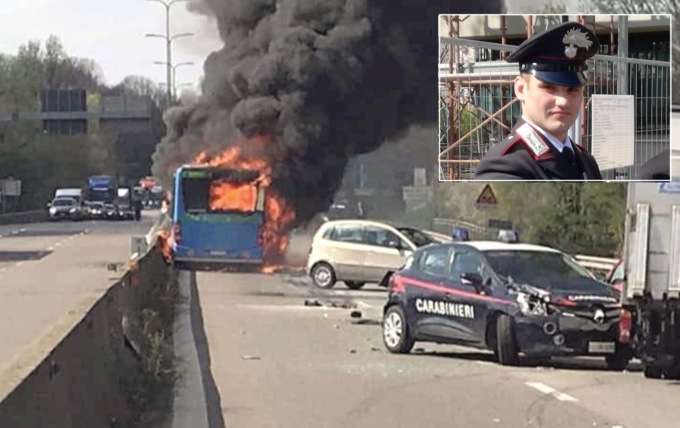 In caserma è arrivato Francesco Citarella, il Carabiniere eroe