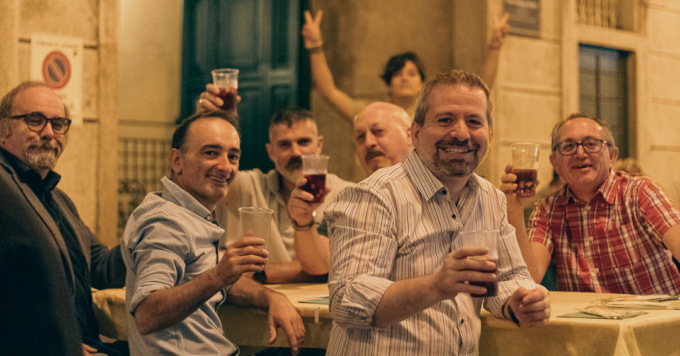 Cena del Borgo, il popolo gialloverde scende in strada