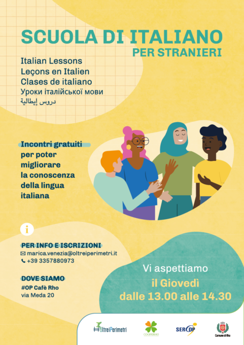 Scuola di italiano per stranieri #Olteiperimetri