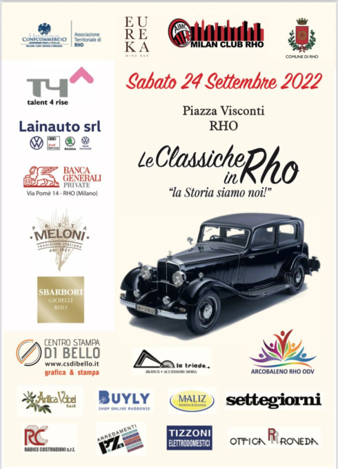 In centro arrivano le auto storiche