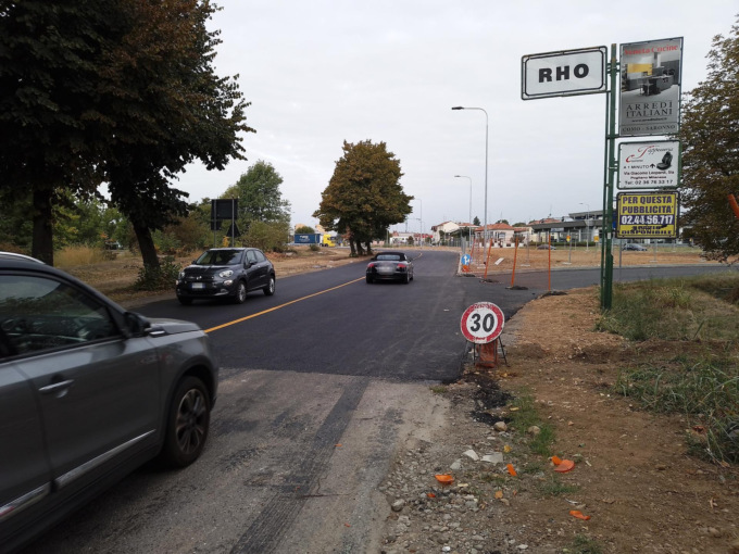 Riapre corso Europa in direzione della nuova rotatoria sul Sempione