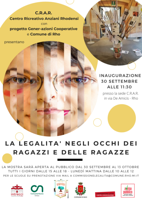 La legalità agli occhi dei ragazzi: via alla mostra