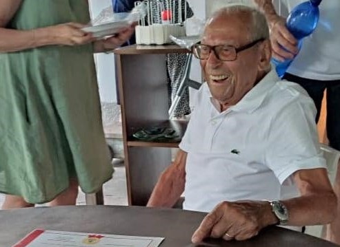 Addio a Nonno Lino: se n’è andato a 101 anni