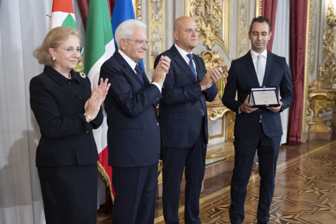Premiato da Mattarella con il prestigioso Eni Awards