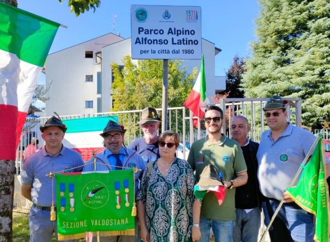 Un parco intitolato all’Alpino Alfonso Latino
