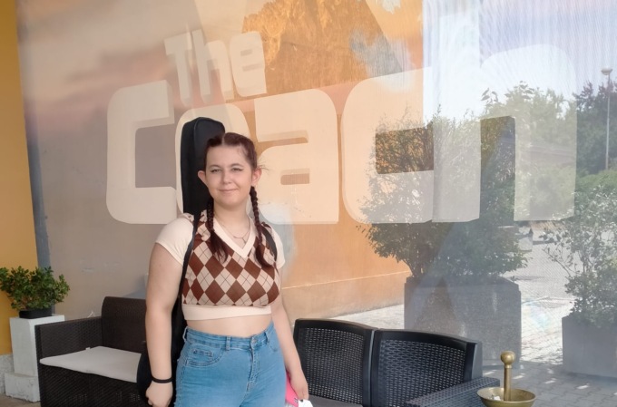 La giovane Michelle incanta a “The Coach”