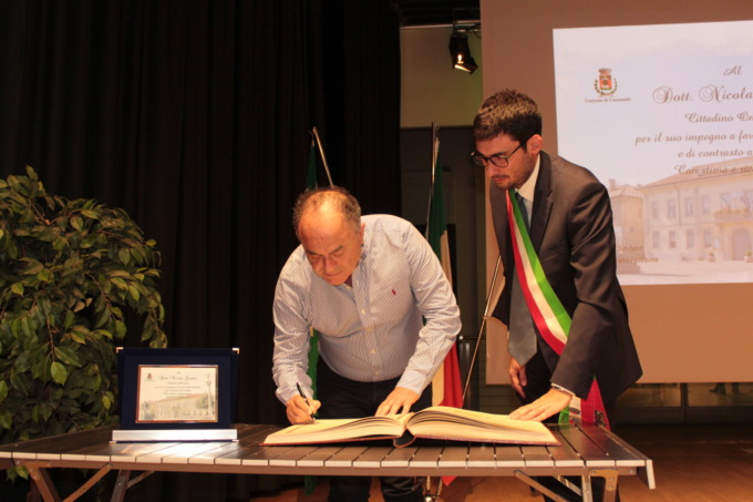 Gratteri cittadino onorario di Cornaredo