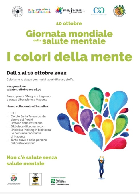 A Legnano e Magenta lavori di lana e stoffa per la salute mentale