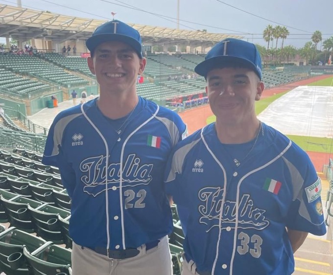 I due senaghesi che hanno disputato i mondiali di baseball negli Usa
