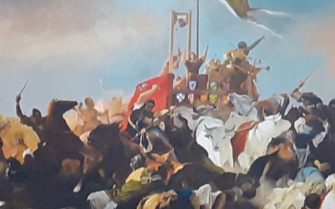 Presentata la copia del quadro della “Battaglia di Legnano”