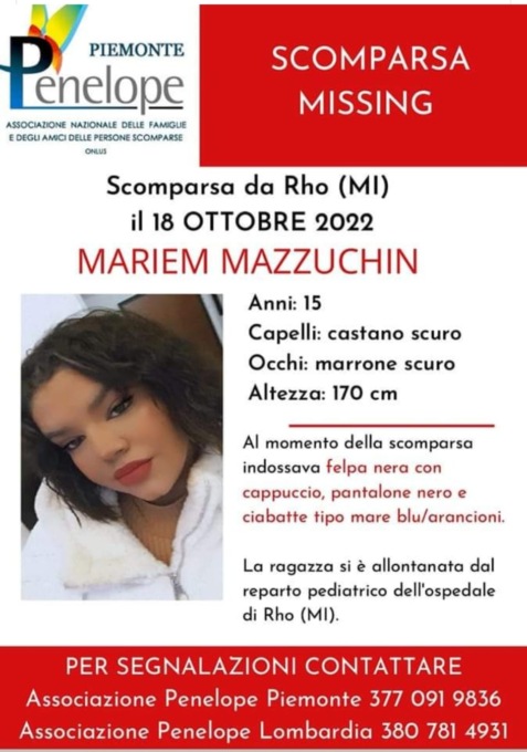 15enne scomparsa dall’ospedale: potrebbe trovarsi a Reggio Emilia