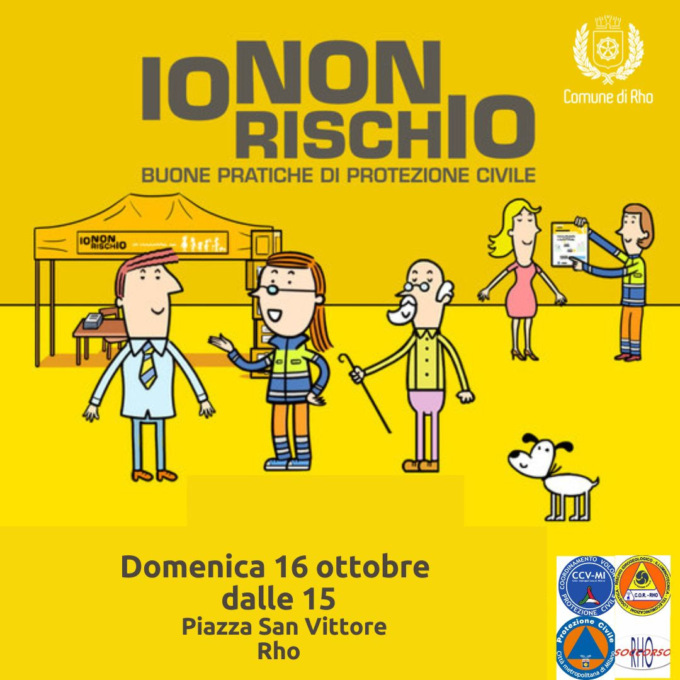 Io non rischio, la Protezione civile informa sul rischio alluvioni