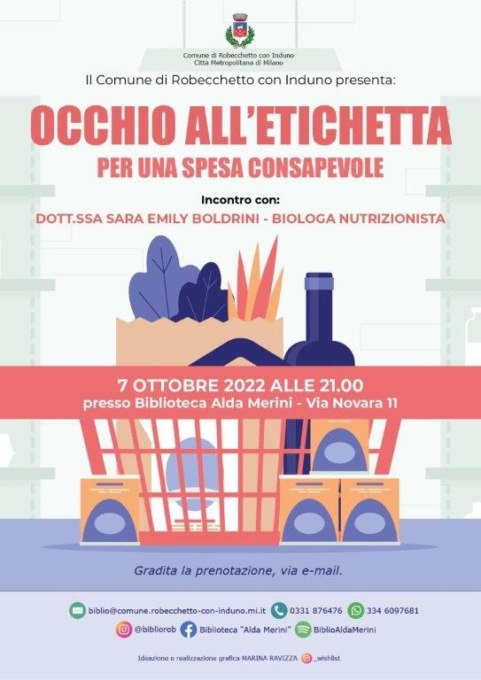 Un occhio a spesa e alimentazione: se ne parla a Robecchetto in un incontro