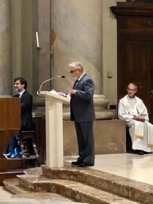 Folta partecipazione  alla commemorazione  degli ex prof del Majorana Lattuada e Tamberi