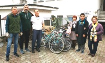 Le biciclette abbandonate donate alla cooperativa "La Quercia"
