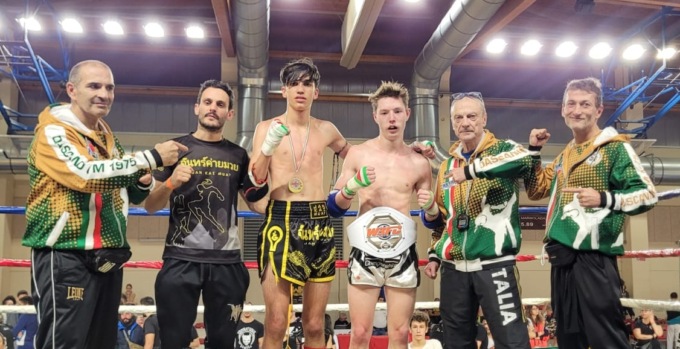 Il 16enne Dascanio vince il mondiale Wbfc di Muay Thai