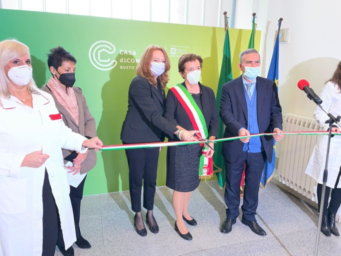 Case di comunità: inaugurata ufficialmente quella di Busto Garolfo