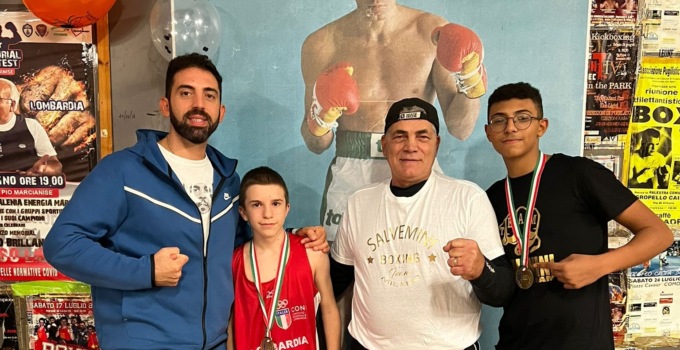 Boxe Salvemini sforna campioni a tutto andare