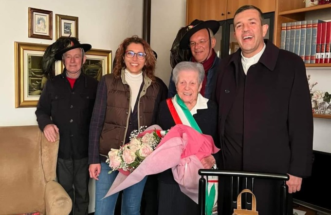 Cento anni per la “bersagliera” Virginia