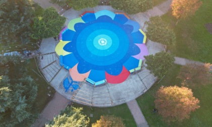 L'opera nel Giardino dei Giusti dedicata a Gino Strada e Teresa Sarti è pronta